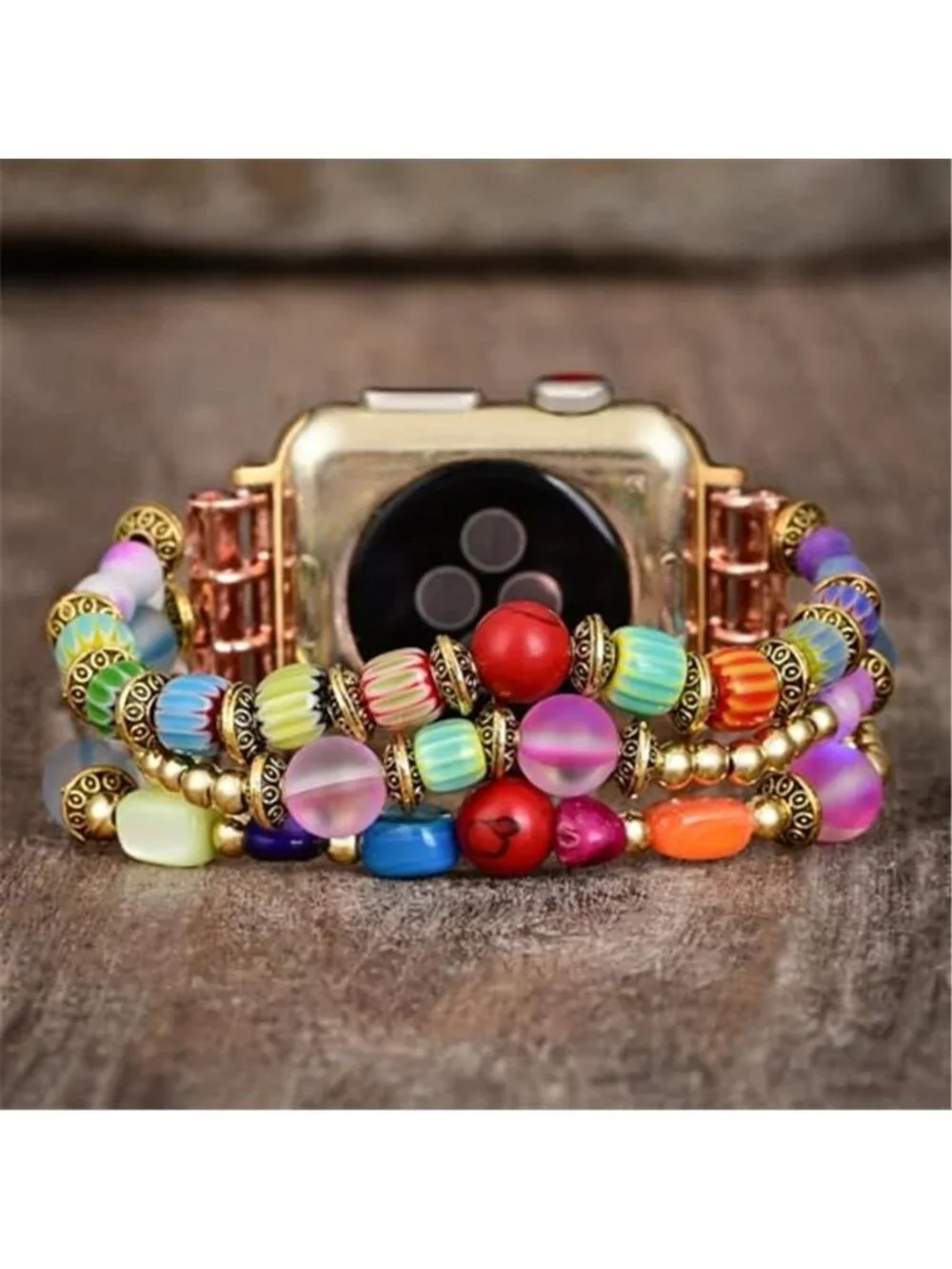 NEW Boho Natural Stone Apple Watch Band
